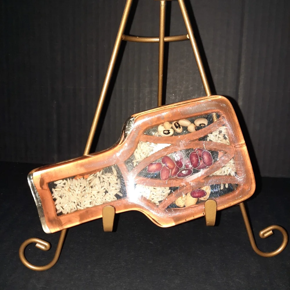 Vintage lucite trivet/spoonrest - Picture 4 of 5